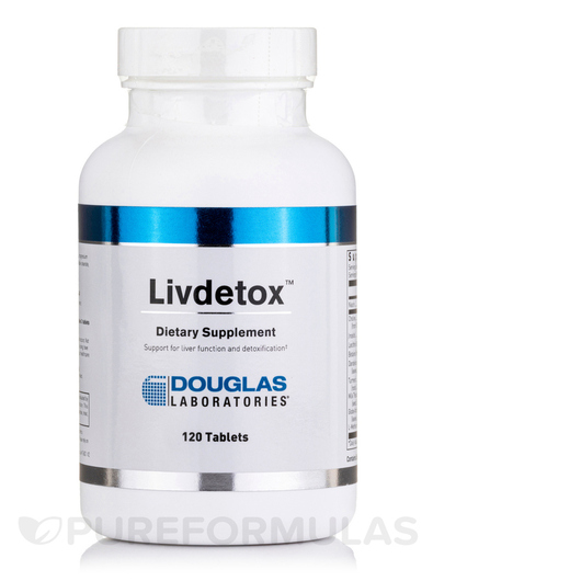 Основне фото товара Douglas Laboratories, Livdetox, Детокс та очищення, 120 таблеток