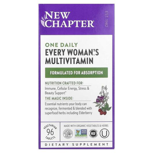 Основне фото товара Every Woman's One Daily Multi, Мультивітаміни для жінок, 96 