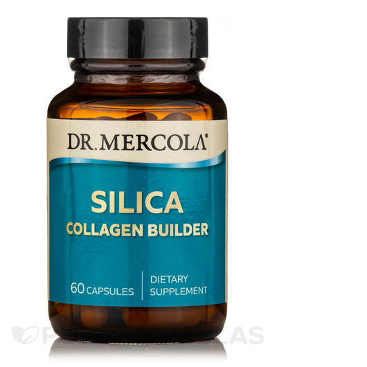 Основне фото товара Dr. Mercola, Silica Collagen Builder, Кремній, 60 капсул