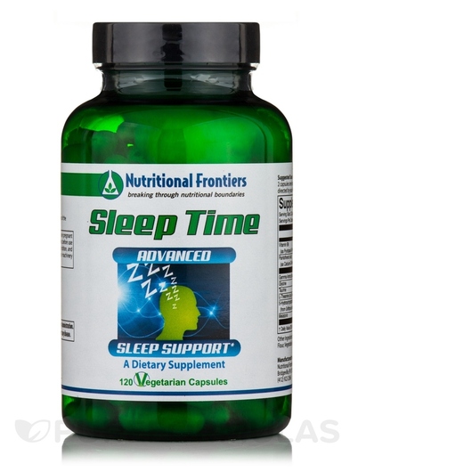 Основне фото товара Nutritional Frontiers, Sleep Time, Підтримка сну, 120 капсул