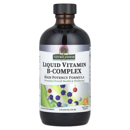 Основне фото товара Liquid Vitamin B-Complex, Рідкий B-комплекс, 240 мл