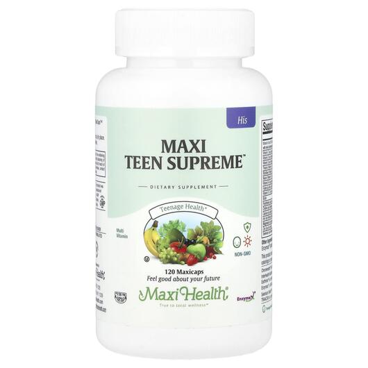 Основне фото товара Maxi Teen Supreme His, Вітаміни для підлітків, 120 капсул
