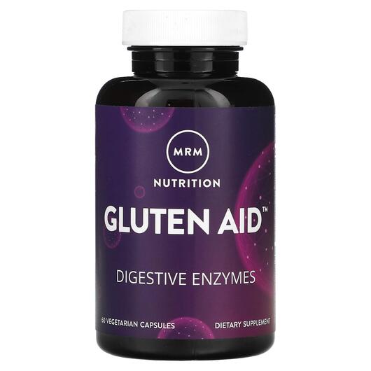 Основне фото товара MRM, Gluten Aid, Ферменти Підтримка глютену, 60 капсул