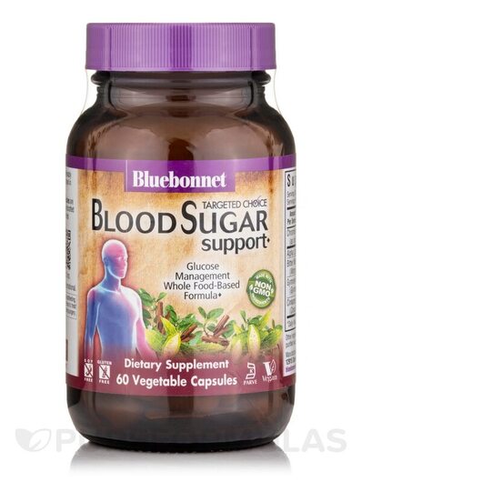 Основне фото товара Targeted Choice Blood Sugar Support, Підтримка рівня цукру, 60 ка