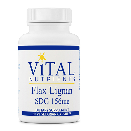 Основне фото товара Vital Nutrients, Flax Lignan SDG 78 mg, Лігнани, 60 капсул