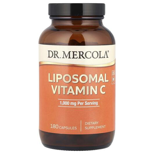 Основне фото товара Liposomal Vitamin C, Ліпосомальний Вітамін С 1000 мг, 180 капсул