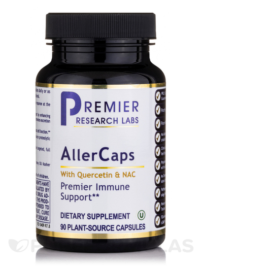 Основне фото товара Premier Research Labs, AllerCaps, Підтримка алергії, 90 капсул