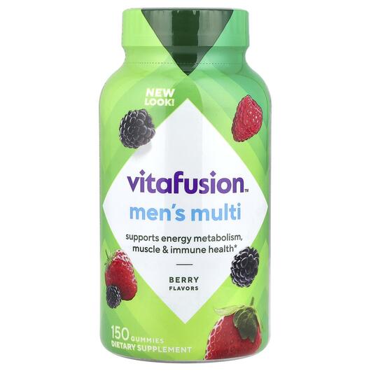 Основне фото товара VitaFusion, Men's Complete Multi, Чоловічі вітаміни, 150 цук