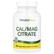 Natures Plus, Cal/Mag Citrate, Кальцій Магній, 90 капсул