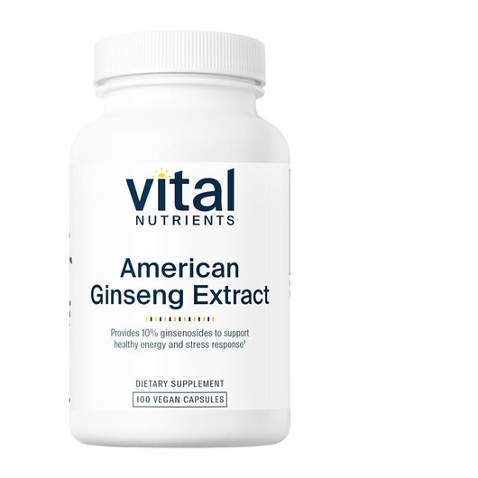 Основне фото товара American Ginseng Extract 250 mg, Женьшень звичайний, 100 капсул