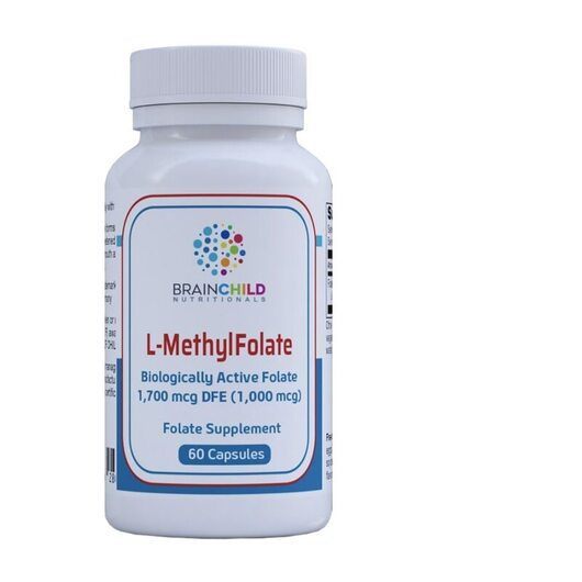 Основне фото товара BrainChild Nutritionals, L-Methyl Folate, Метилфолат, 60 капсул