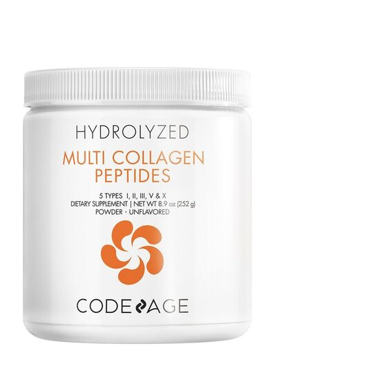 Основне фото товара Multi Collagen Peptides Powder Unflavored, Колаген, 252 г