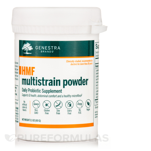 Основне фото товара Genestra, HMF Multistrain Powder, Пробіотики, 60 г
