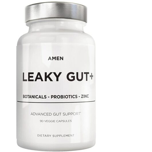 Основне фото товара CodeAge, Amen Leaky Gut +, Підтримка кишківника, 90 капсул