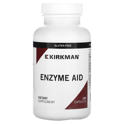 Основне фото товара Kirkman, EnZymAid Multi-Enzymes Complex, Ферменти, 180 капсул