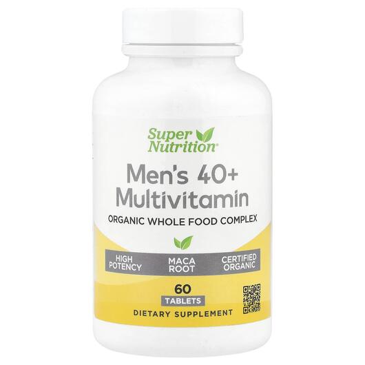 Основне фото товара Organic Whole Food Men’s 40+ Multivitamin, Вітаміни для чол