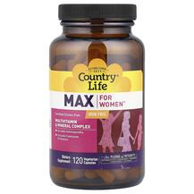 Вітаміни для жінок Max for Women Multivitamin & Iron