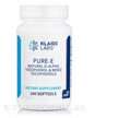 Фото товару Klaire Labs, Pure-E 400 IU, Вітамін E Токофероли, 100 капсул