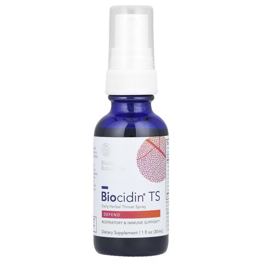 Основне фото товара Biocidin TS Broad-Spectrum Throat Spray, Підтримка імунітету, 30 