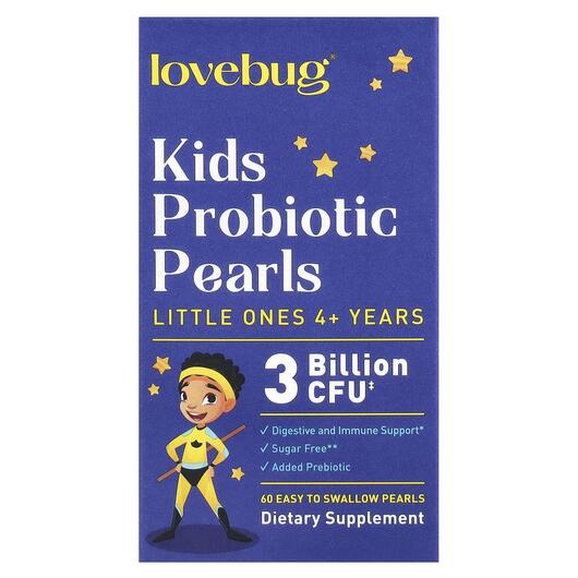 Основне фото товара Kids Probiotics Little Ones, Пробіотики, 60 Easy To Swallow Spher