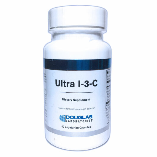 Основне фото товара Douglas Laboratories, Ultra I-3-C, Індол Карбінол, 60 капсул