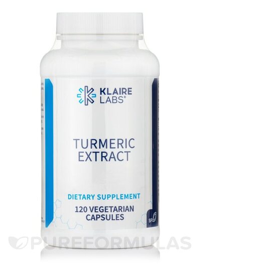 Основне фото товара Turmeric Extract, Екстракт кореня куркуми, 120 капсул