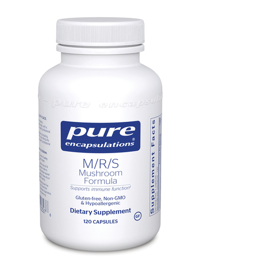 Основне фото товара Pure Encapsulations, M/R/S Mushroom Formula, Гриби, 120 капсул