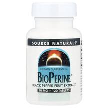Чорний перець BioPerine 10 mg Source Naturals