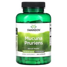 Mucuna Pruriens 350 mg Мукуна Swanson 200 капсул