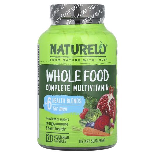 Основне фото товара Whole Food Multivitamin for Men, Вітаміни для чоловіків, 120 капс