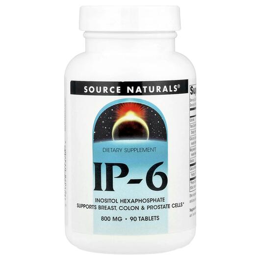 Основне фото товара Source Naturals, IP-6 800 mg 90, IP-6 з 800 мг, 90 таблеток