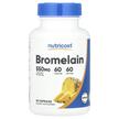Nutricost, Bromelain 550 mg, Бромелайн, 60 капсул
