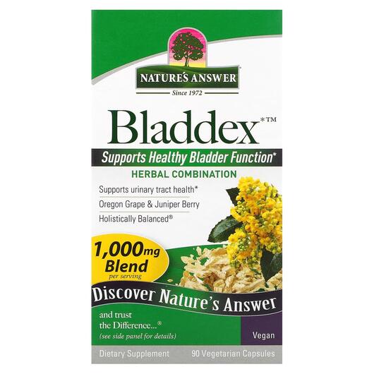 Основне фото товара Bladdex 1000 mg, Підтримка сечового міхура, 90 капсул