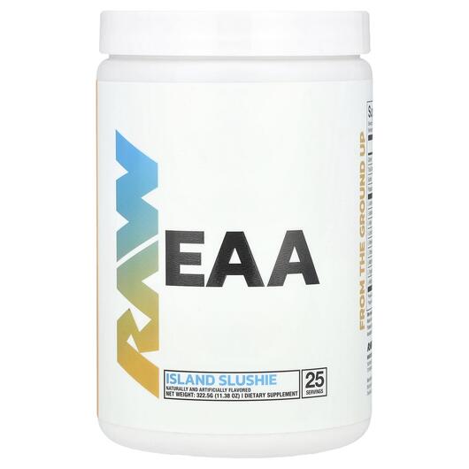 Основное фото товара Raw Nutrition, Аминокислоты, EAA Island Slushie, 322.5 г