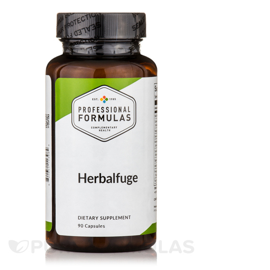Основне фото товара Professional Formulas, Herbalfuge, Засіб від паразитів, 90 капсул