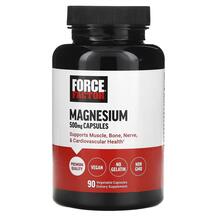 Magnesium 500 mg Магний Force Factor 90 капсул