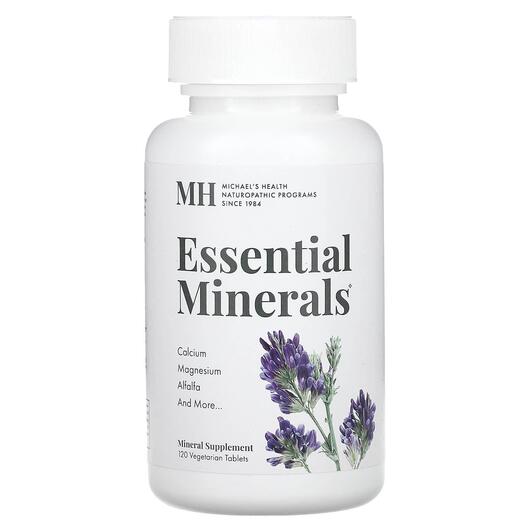 Основне фото товара MH, Essential Minerals, Мінеральні добавки, 120 таблеток