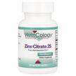 Nutricology, Zinc Citrate 25 mg 60, Цитрат цинку 25 мг, 60 капсул