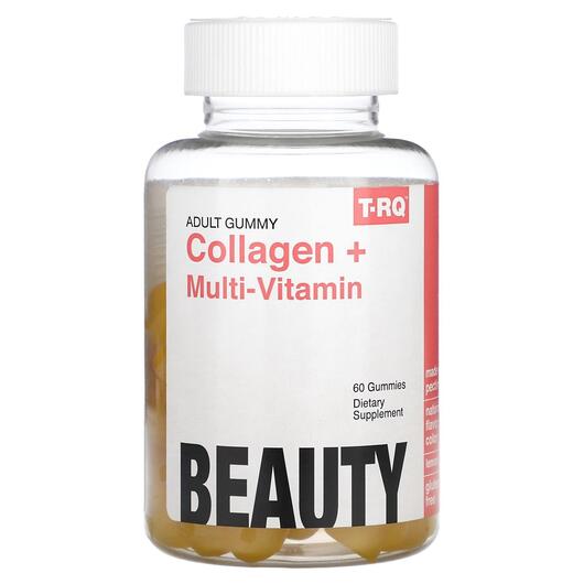 Основне фото товара Adult Gummy Collagen + Multi-Vitamin Lemon, Колаген, 60 таблеток