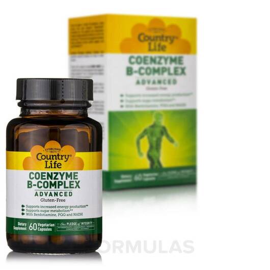 Основне фото товара Coenzyme B-Complex Advanced, Коензим CoQ10, 60 капсул