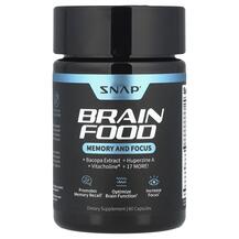Підтримка мозку Brain Food Bacopa Extract Snap