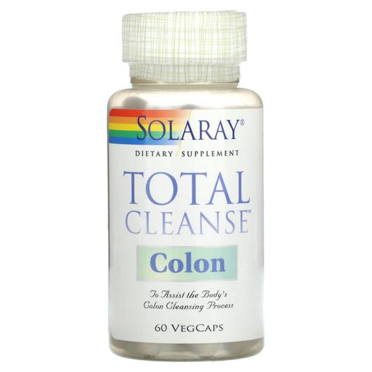 Основне фото товара Solaray, Total Cleanse Colon, Підтримка кишківника, 60 Vegcaps