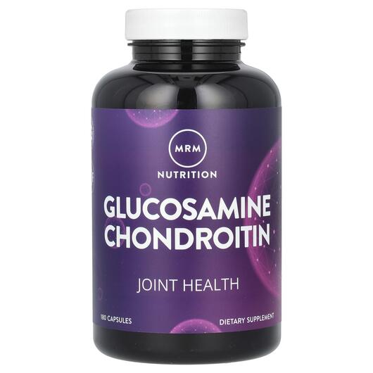 Основне фото товара MRM, Glucosamine Chondroitin, Глюкозамін Хондроітин, 180 капсул