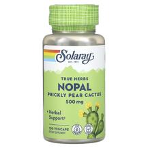 Нопал True Herbs Nopal Prickly Pear Cactus 500 mg