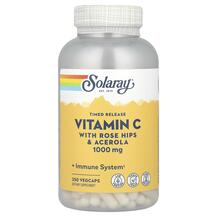 Vitamin C with Rose Hips & Acerola Витамин С Solaray