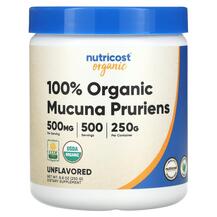 100% Organic Mucuna Pruriens Мукуна Nutricost 250 г