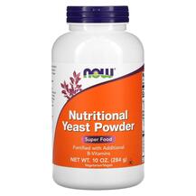 Харчові дріжджі Nutritional Yeast Powder NOW 284 г