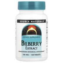 Bilberry Extract 100 mg 120 Экстракт Черники 100 мг