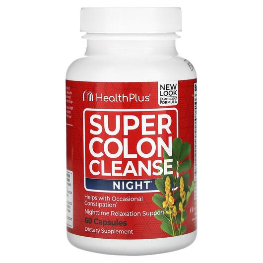 Основне фото товара Super Colon Cleanse Night, Підтримка кишківника, 60 капсул