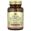 Vegan Vitamin D3 150 mcg / 6000, Веганський Вітамін D3, 100 ка...